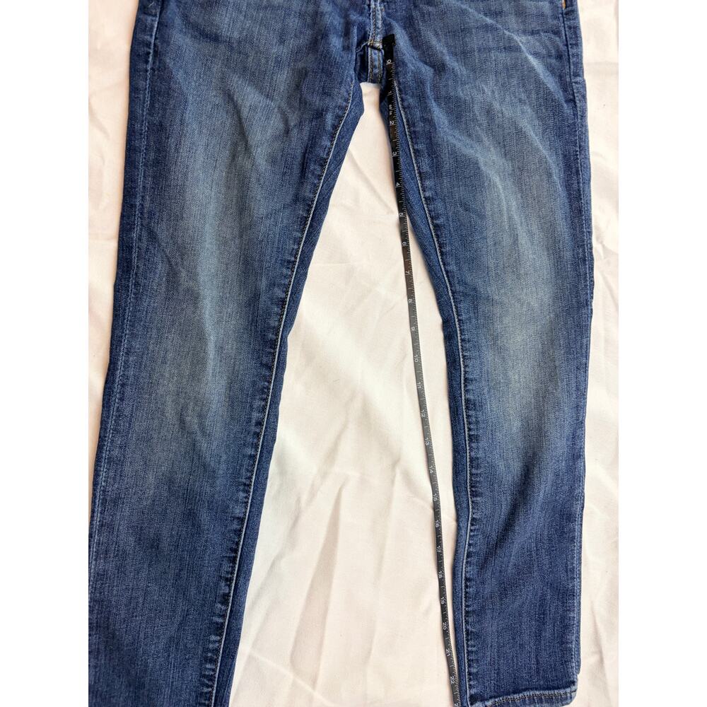 Banana Republic Premium Denim Skinny Ankle Jeans 25 Petite Dark Wash Stretch - Picture 5 of 9